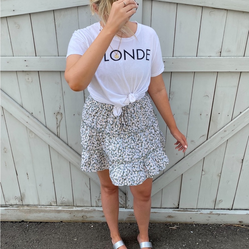 Floral skirt